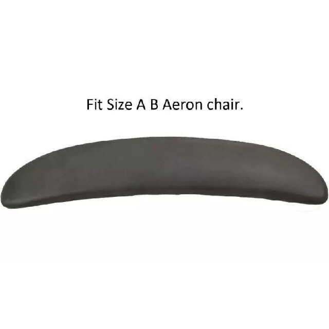 未使用 Herman Miller ハーマンミラーアーロンチェアバナナクッション インテリア/住まい/日用品の椅子/チェア(デスクチェア)の商品写真