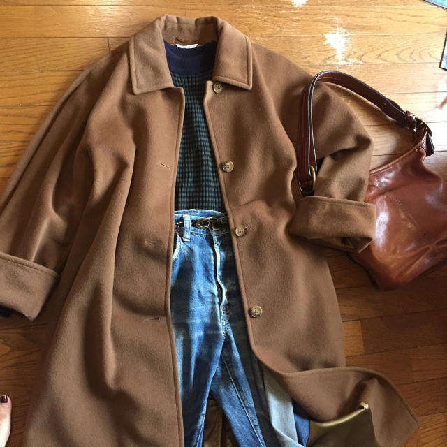 Max Mara(マックスマーラ)のMaxMaraロングコート大きめ レディースのジャケット/アウター(ロングコート)の商品写真