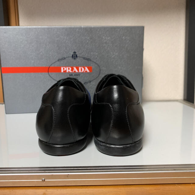 PRADA(プラダ)の専用　PRADA プラダ　レザースニーカー　ドレスシューズ   サイズ6 1/2 メンズの靴/シューズ(スニーカー)の商品写真