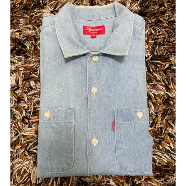 Supreme(シュプリーム)のSupreme Classic Logo Denim Shirt シュプリーム メンズのトップス(シャツ)の商品写真