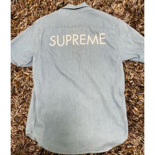 シュプリーム(Supreme)のSupreme Classic Logo Denim Shirt シュプリーム(シャツ)