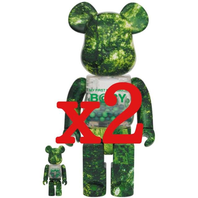 MEDICOM TOY - MY FIRST BE@RBRICK B@BY FOREST GREEN　②