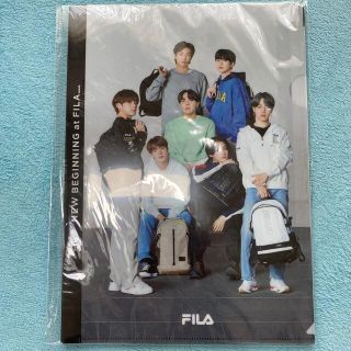 フィラ(FILA)の値下げ　BTS クリアファイル　FILA(アイドルグッズ)