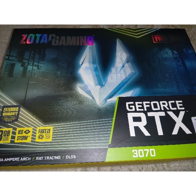 ZOTAC GeForce RTX 3070 Twin Edge ZT-3070 PCパーツ