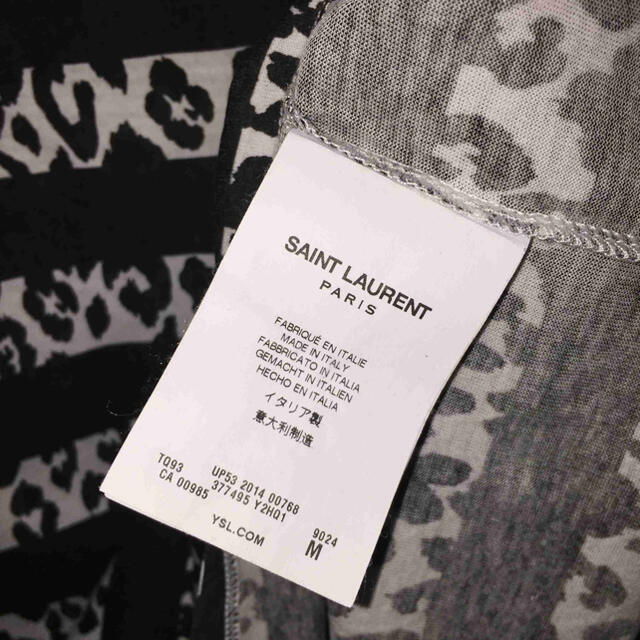 正規 Saint Laurent サンローランパリ ベイビーキャット Tシャツ 2