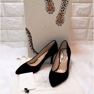 シャルロットオリンピア(Charlotte Olympia)の⭐️n様専用様専用⭐️Charlotte Olympia ベルベットパンプス(ハイヒール/パンプス)