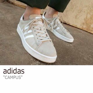 アディダス(adidas)のアディダス　スニーカー　キャンパス　ベージュ(スニーカー)