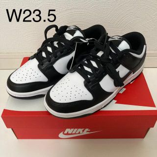 ナイキ(NIKE)の23.5 NIKE WMNS DUNK LOW "WHITE/BLACK" (スニーカー)