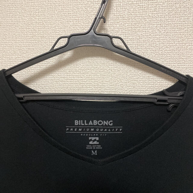 billabong(ビラボン)のBILLABONG、ビラボン、Tシャツ、黒、Mサイズ、格安 メンズのトップス(Tシャツ/カットソー(半袖/袖なし))の商品写真