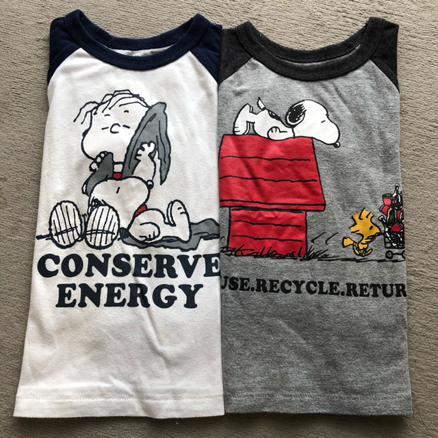 GAP Kids(ギャップキッズ)のgap ロンT Tシャツ　SNOOPY キッズ/ベビー/マタニティのキッズ服男の子用(90cm~)(Tシャツ/カットソー)の商品写真