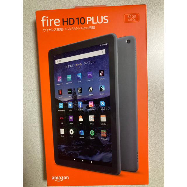 Fire HD 10 Plus 64GB(箱に凹みあり)-