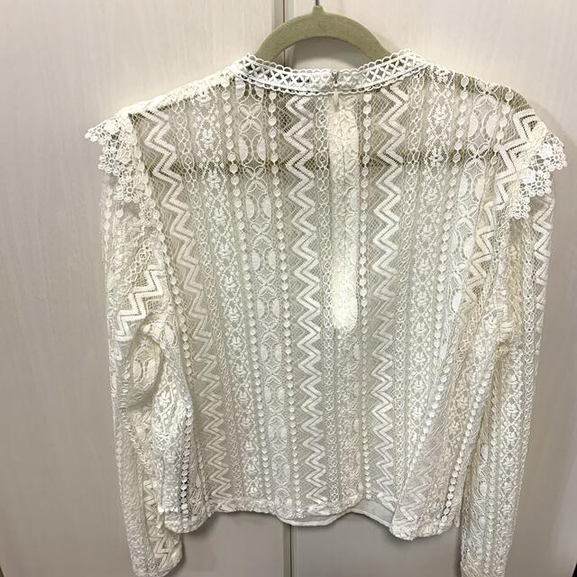 ZARA(ザラ)のZARA レーストップス✨ レディースのトップス(シャツ/ブラウス(長袖/七分))の商品写真