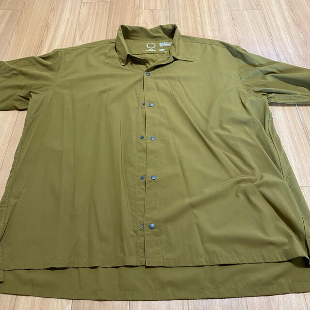 山と道　bamboo short sleeve Shirt