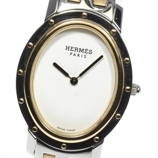 エルメス(Hermes)の☆良品 エルメス クリッパー オーバル CO1.520 ボーイズ 【中古】(腕時計(アナログ))