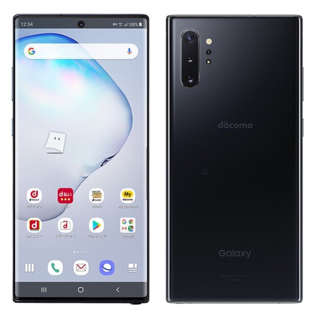 【未使用新品】Galaxy Note10+ [SC-01M] 黒色 SIMフリー