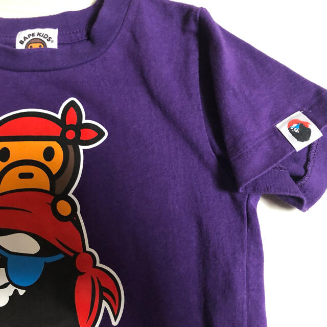 A BATHING APE(アベイシングエイプ)のAPE  キッズTシャツ キッズ/ベビー/マタニティのキッズ服男の子用(90cm~)(Tシャツ/カットソー)の商品写真