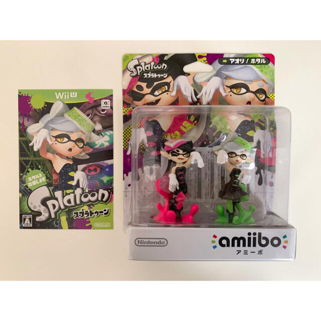 任天堂(ニンテンドウ)のamiibo シオカラーズセット【アオリ/ホタル】 (スプラトゥーンシリーズ) エンタメ/ホビーのフィギュア(ゲームキャラクター)の商品写真