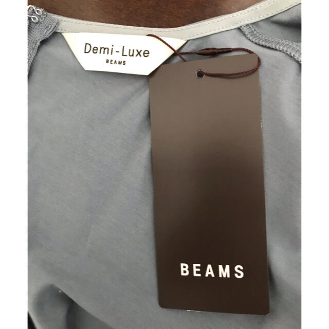 BEAMS(ビームス)のビームス、ウエストタックノースリーブブラウス レディースのトップス(シャツ/ブラウス(半袖/袖なし))の商品写真