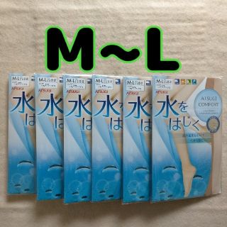 アツギ(Atsugi)のストッキング アツギ  M~L 6足(タイツ/ストッキング)