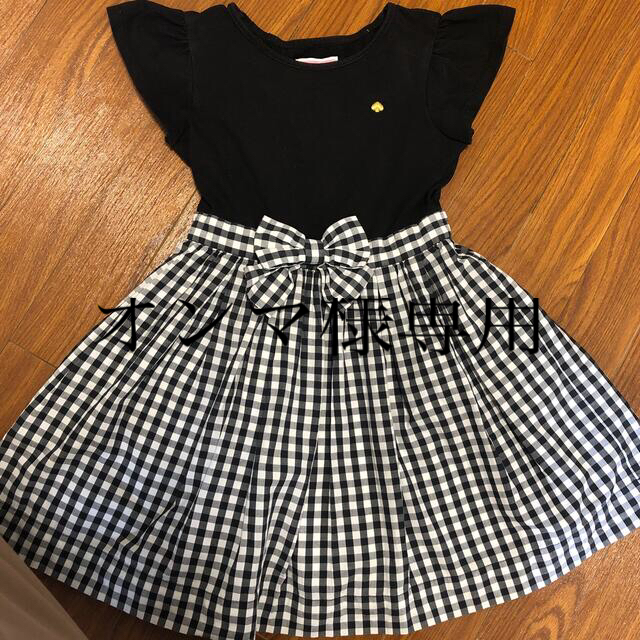 kate spade new york(ケイトスペードニューヨーク)のkate spade newyorkワンピース（120） キッズ/ベビー/マタニティのキッズ服女の子用(90cm~)(ワンピース)の商品写真