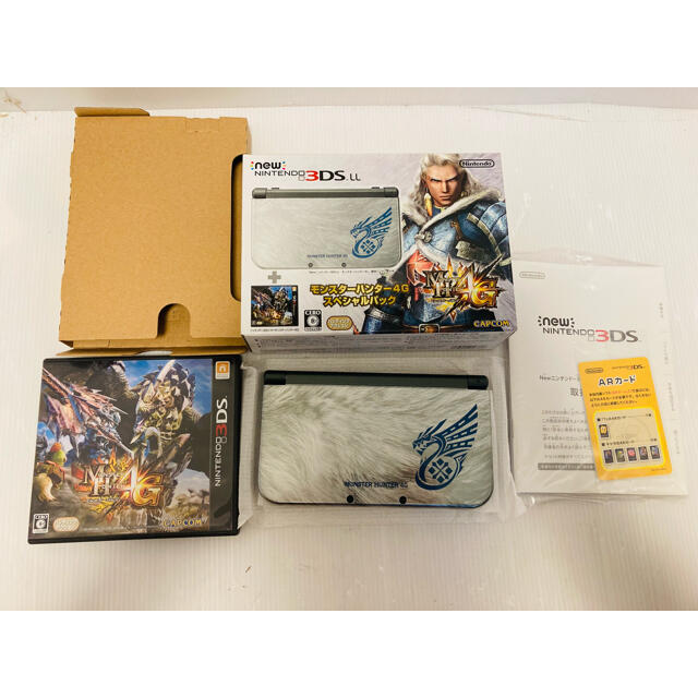 ★新品未使用　極上品　3DSLL モンスターハンター4G スペシャルパック　完品