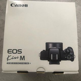 キヤノン(Canon)のキヤノン EOS Kiss M レンズキット ブラック(ミラーレス一眼)