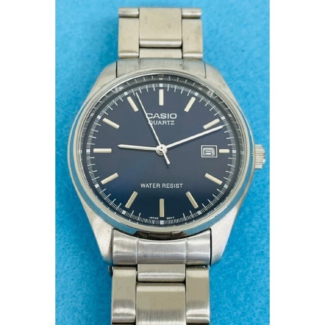 ＣＡＳＩＯカシオメンズ腕時計　ＭＴＰ－１１７５　デイト　シルバーカラー純正ベルト