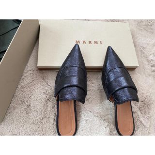 マルニ(Marni)の新品未使用 マルニ MARNI ミュール ローファー 靴(ミュール)