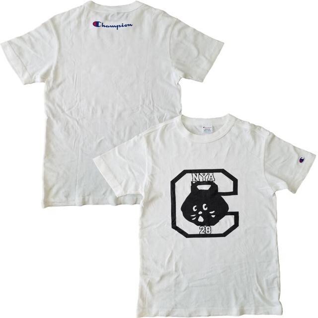 Ne-net(ネネット)のにゃー × Champion College Logo S/S Tee レディースのトップス(Tシャツ(半袖/袖なし))の商品写真