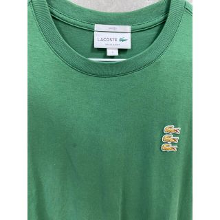 ラコステ(LACOSTE)のレギュラーフィット トリプルワニロゴパッチTシャツ (半袖)(Tシャツ/カットソー(半袖/袖なし))