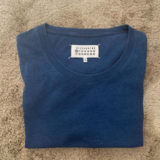 マルタンマルジェラ(Maison Martin Margiela)のMaison Margiera インディゴ Tシャツ(Tシャツ/カットソー(半袖/袖なし))