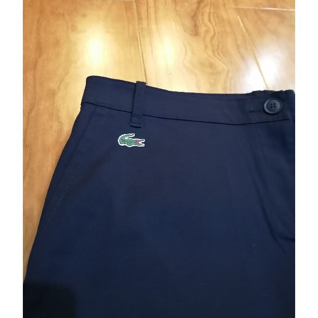 LACOSTE(ラコステ)の新品⭐未使用　ラコステ　ゴルフウェア　ハーフパンツ ショートパンツ　レディースＭ スポーツ/アウトドアのゴルフ(ウエア)の商品写真