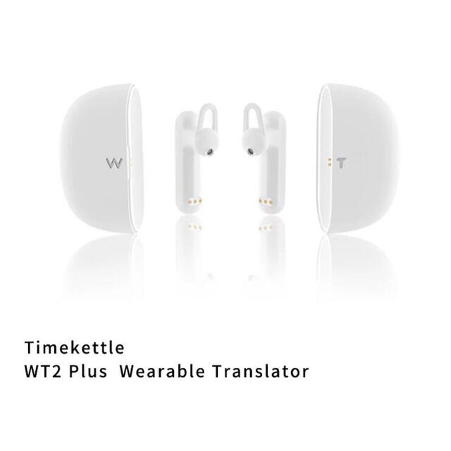 【新品】Timekettle WT2 Plus ウェアラブル翻訳機