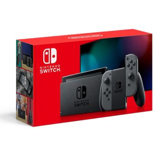 ニンテンドースイッチ(Nintendo Switch)の新品未使用 2台 Nintendo Switch JOY-CON(L) グレー(家庭用ゲーム機本体)