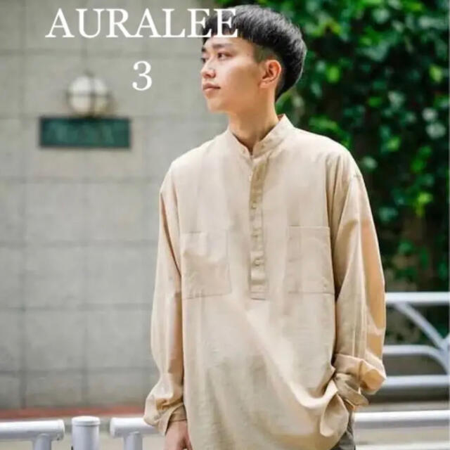 COMOLI(コモリ)のAURALEE 20SS シャツ size3 メンズのトップス(シャツ)の商品写真