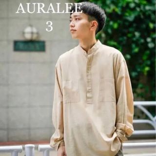 コモリ(COMOLI)のAURALEE 20SS シャツ size3(シャツ)