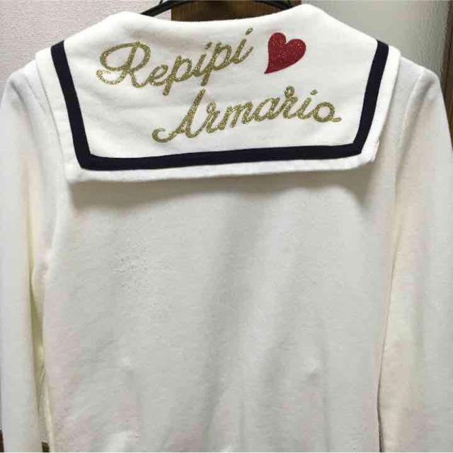 repipi armario(レピピアルマリオ)のレピピアルマリオ セーラー風スタジャン レディースのジャケット/アウター(スタジャン)の商品写真