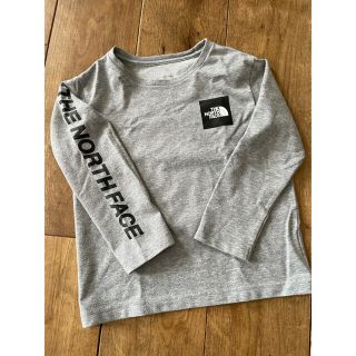 ザノースフェイス(THE NORTH FACE)のノースフェイス　ロンT 110 グレー(Tシャツ/カットソー)