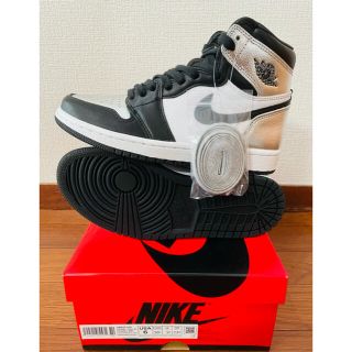 ナイキ(NIKE)のNIKE WMNS AJ1 HIGH OG SILVER TOE 23cm(スニーカー)