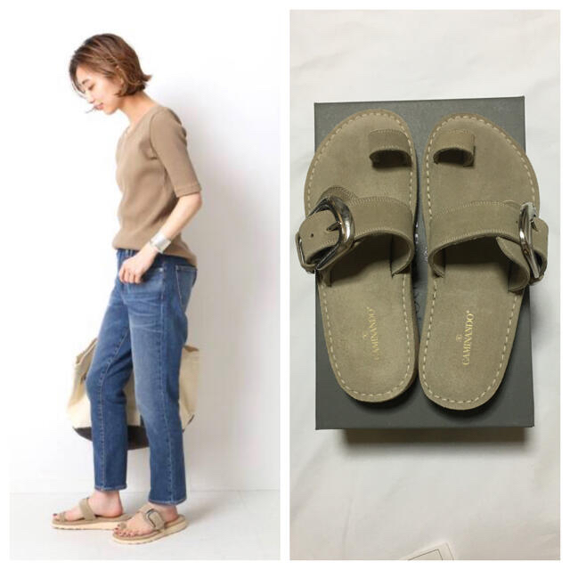 【未使用】CAMINANDO Thumb Loop Sandal