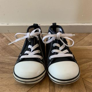 コンバース(CONVERSE)のコンバース　ハイカット14cm ブラック(スニーカー)