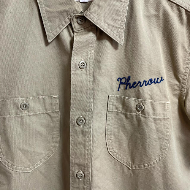 フェローズ　25周年記念　ワークシャツ　Pherrow's 3
