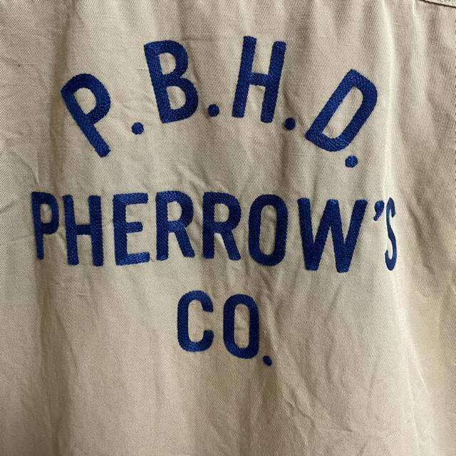 フェローズ　25周年記念　ワークシャツ　Pherrow's 4
