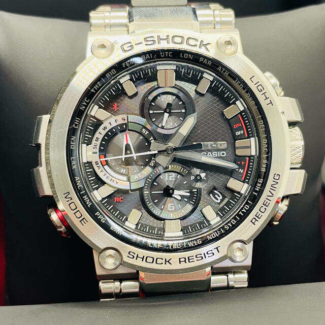 ☆極美品 CASIO G-SHOCK 保/箱付  MTG-B1000-1AJFメンズ