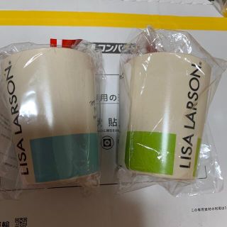 リサラーソン(Lisa Larson)のリサ.ラーソン　コップ二個　新品(食器)