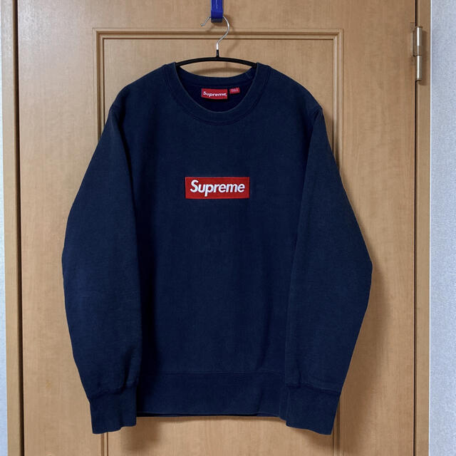 supreme boxlogo crew neck