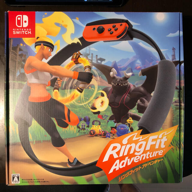 ゲームソフトゲーム機本体(美品)リングフィット アドベンチャー Switch