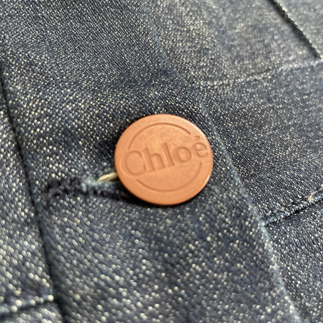 Chloe(クロエ)の【美品】Chloe デニムスカート  ミニスカート　サイズXS~S レディースのスカート(ミニスカート)の商品写真