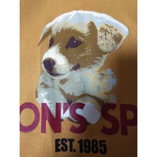 パーソンズ(PERSON'S)のパーソンズ子犬のデザインTシャツ(Tシャツ(半袖/袖なし))