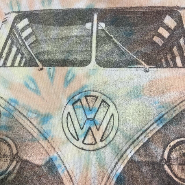 Volkswagen(フォルクスワーゲン)のフォルクスワーゲン VOLKSWAGEN◆タイダイ柄 ワーゲンバス Tシャツ S メンズのトップス(Tシャツ/カットソー(半袖/袖なし))の商品写真